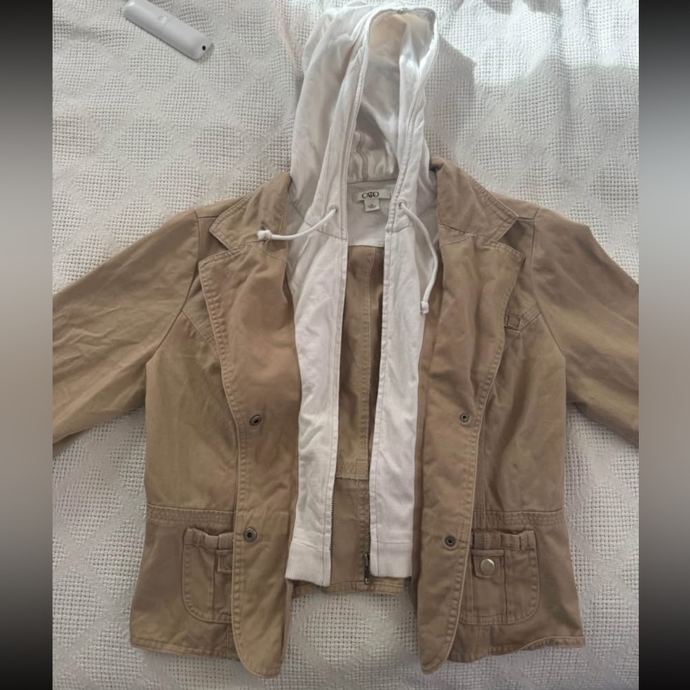 Cato hooded bomber jacket
